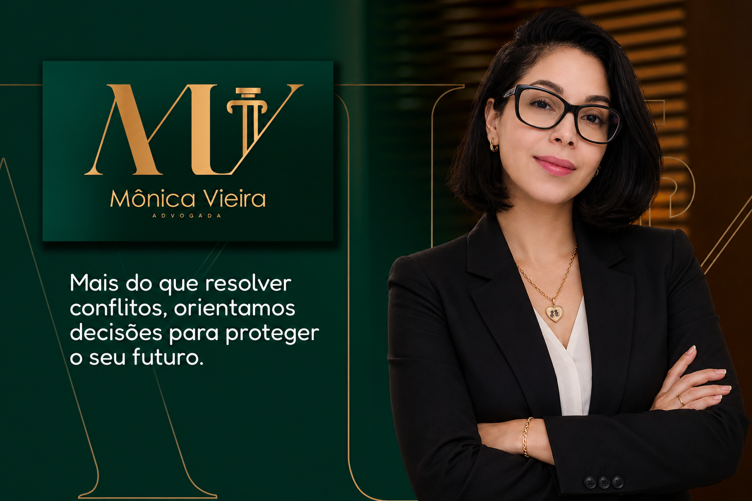 Identidade visual Mônica Vieira Advocacia 3