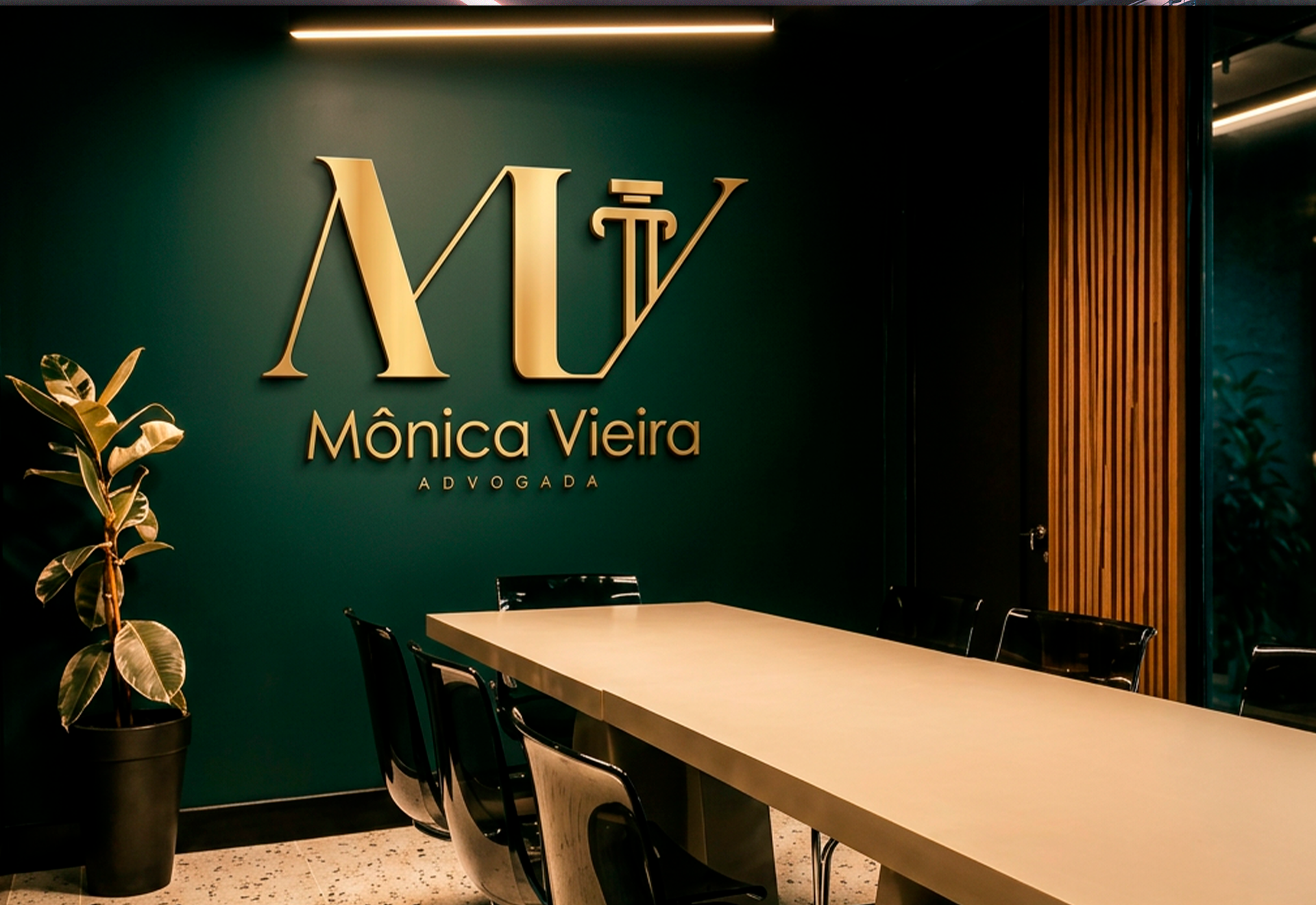 Identidade visual Mônica Vieira Advocacia 4